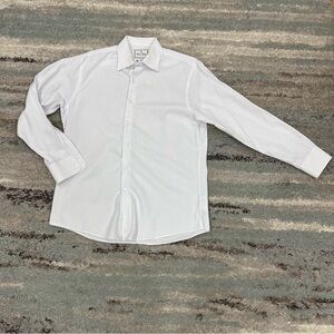 Brooks Brothers X Thomas Mason Dress Shirt Men 16 33 Blue Stripes Regent Fit